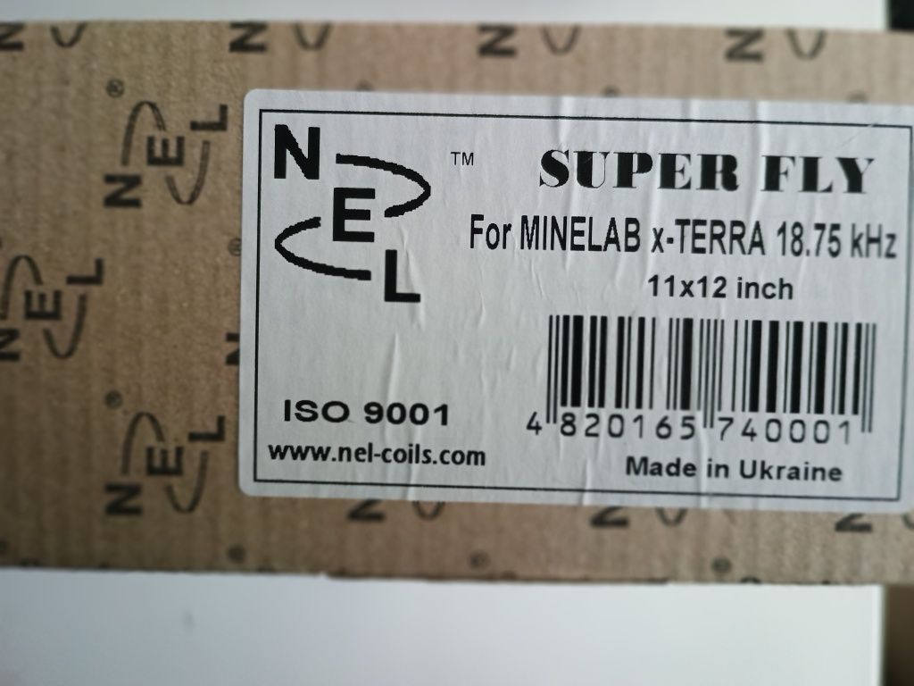 18.75 кГц  для Minelab x terra катушка мінелаб ікс тера