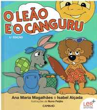 7919 O Leão e o Canguru de Ana Maria Magalhães e Isabel Alçada