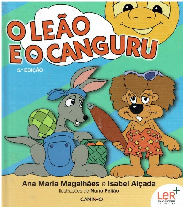 7919 O Leão e o Canguru de Ana Maria Magalhães e Isabel Alçada