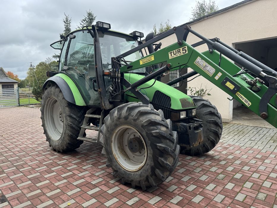 Deutz Agrotron 85 tur ciagnik rolniczy ładowacz rewers