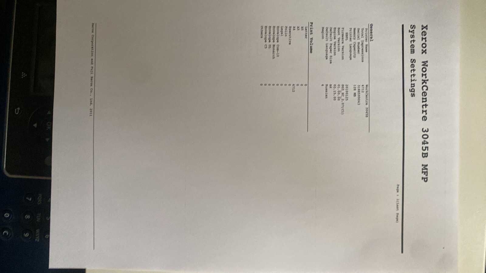 Багатофункціональний пристрій Xerox WorkCentre 3045
