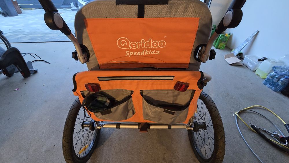 Przyczepka do roweru Qeridoo Speedkid2