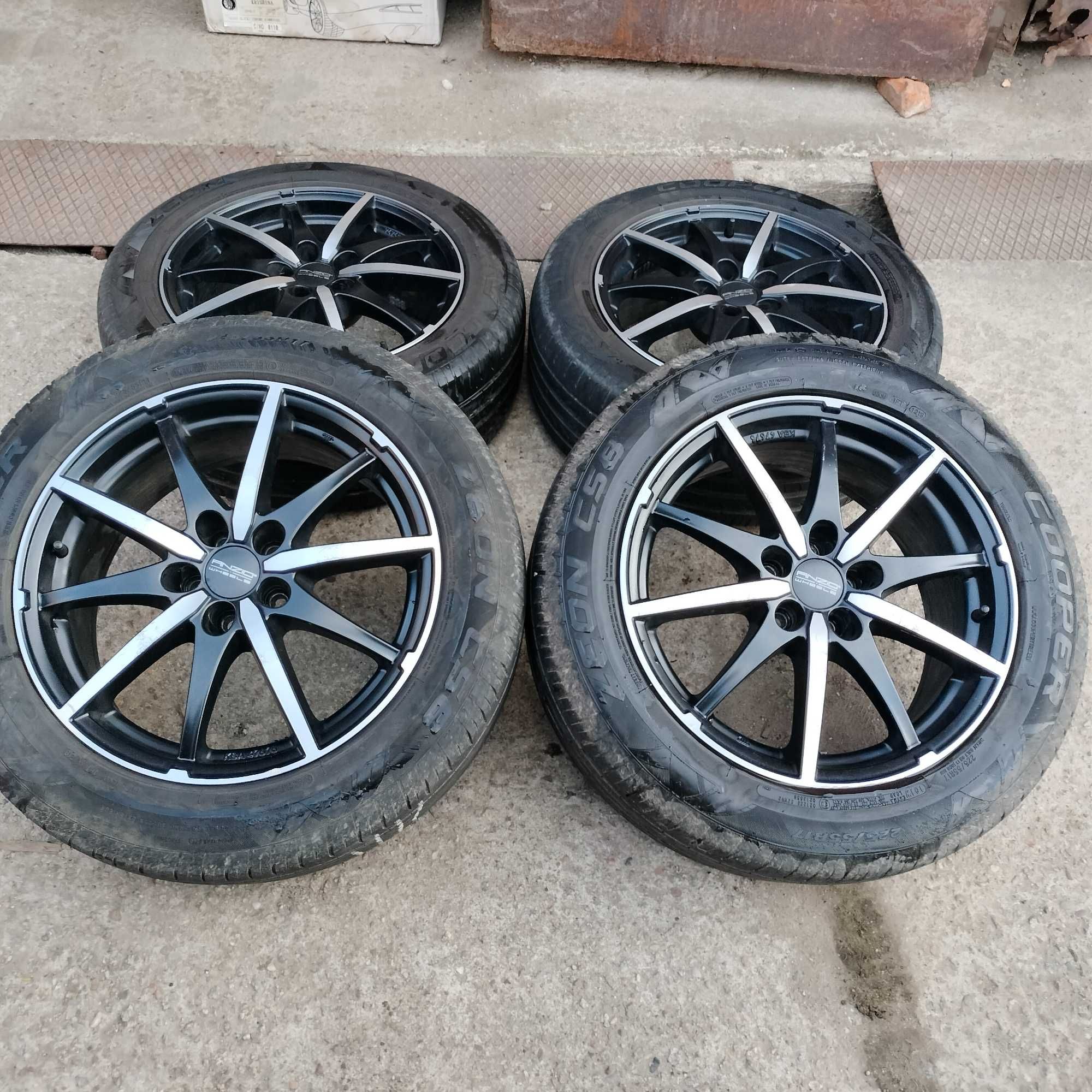 koła ANZIO 17 CALI 5X100 Audi VW Subaru 225/55 r17 LATO