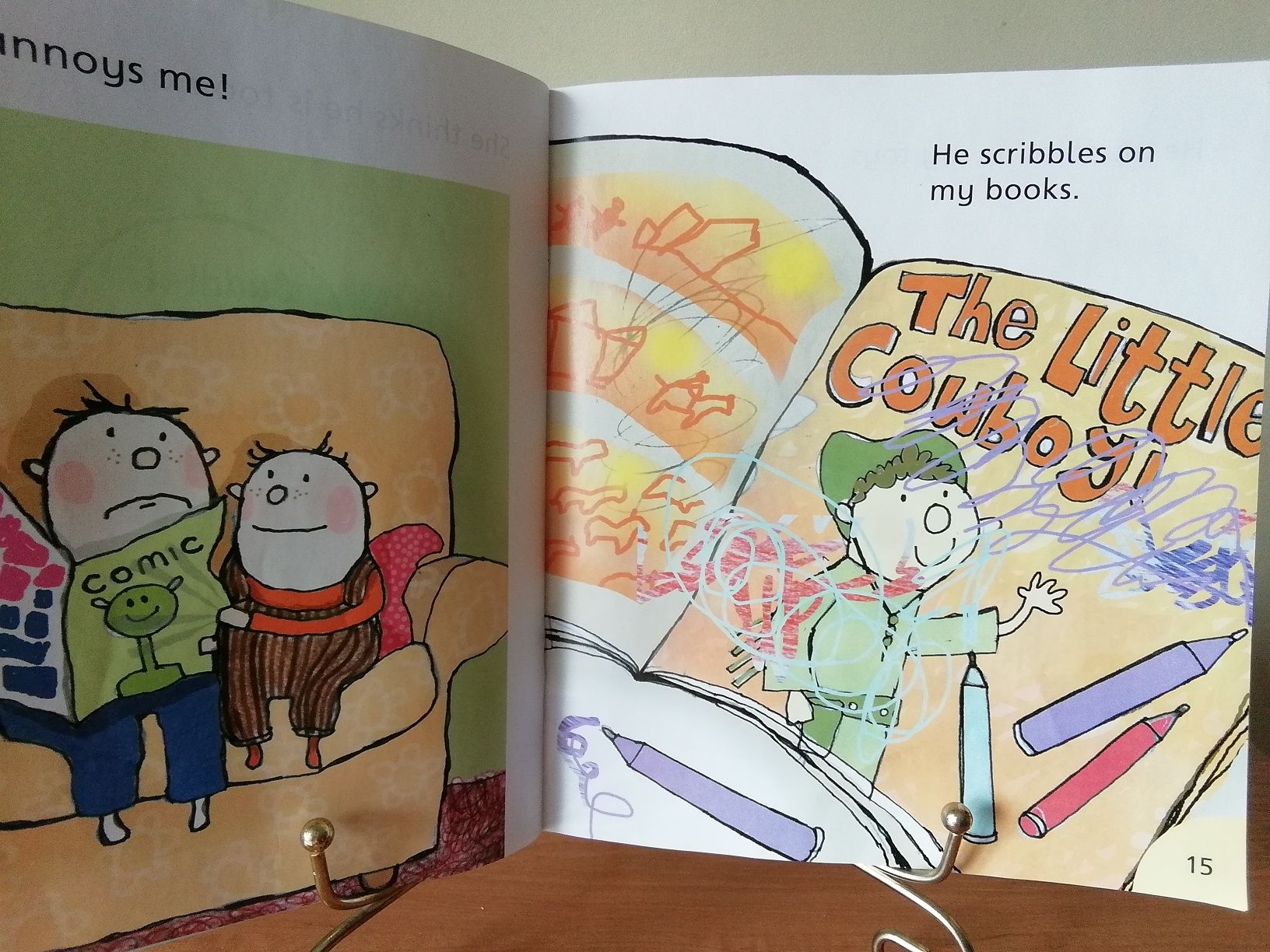 Детская книжечка на английском языке