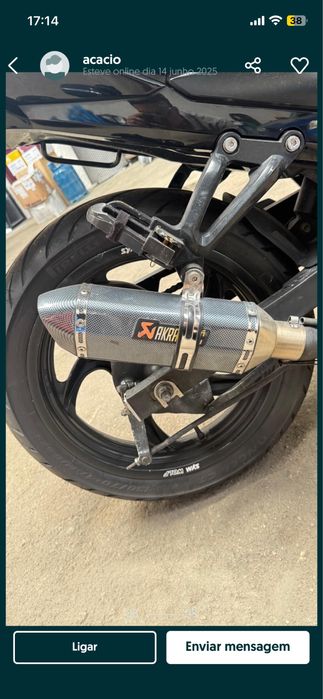 Vendo/Troco Sym Wolf 125