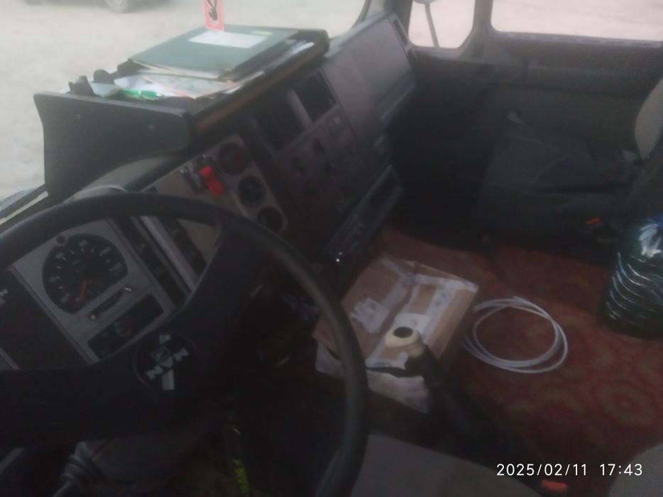 Ман 19.414 Бортовий Кран Маніпулятор