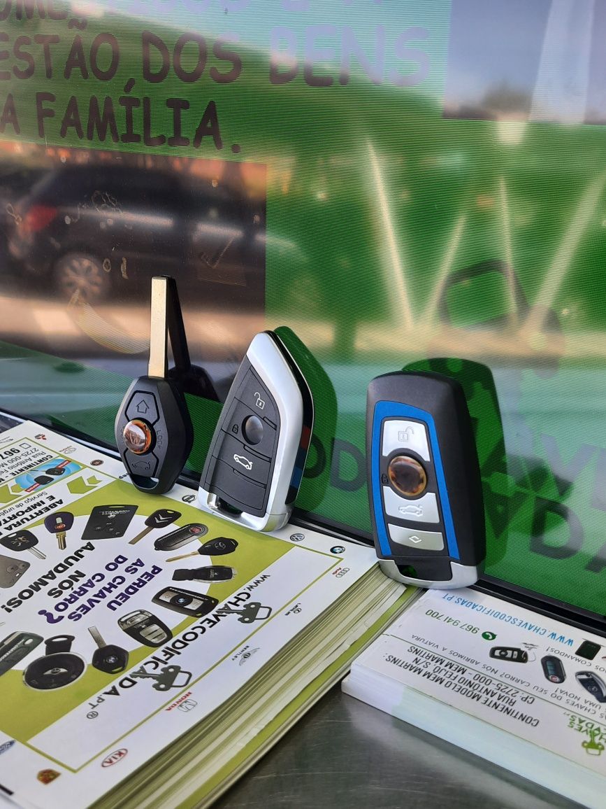 Chaves Codificadas de Carros