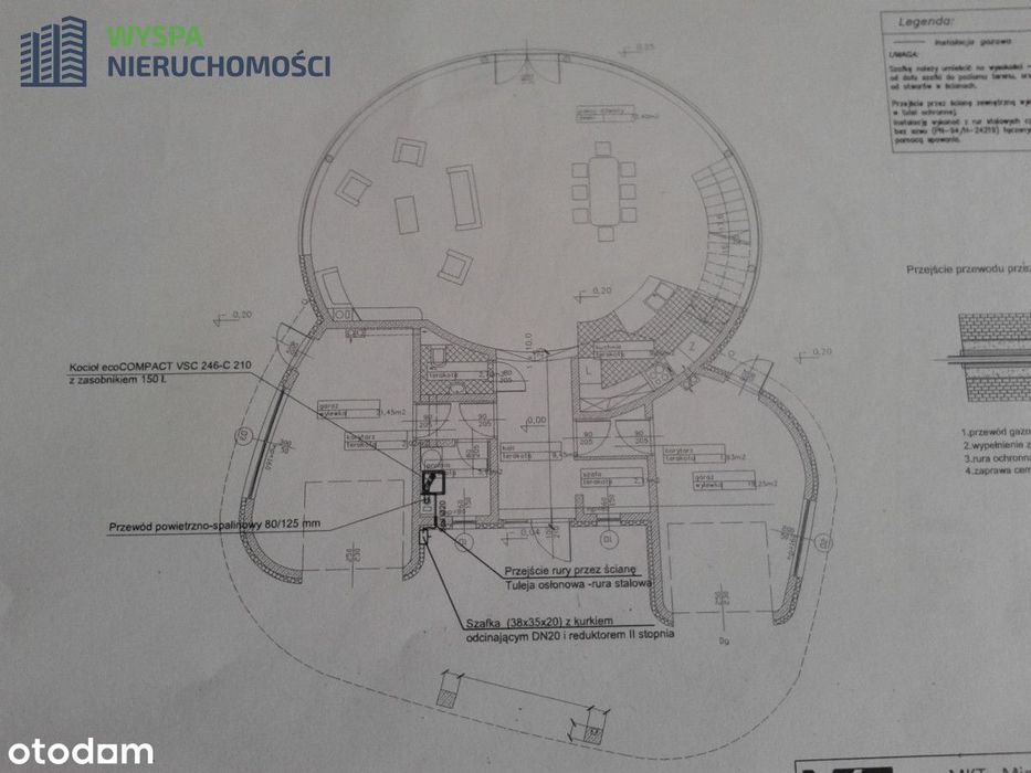 Dom nietuzinkowy z działkami leśnymi dookoła