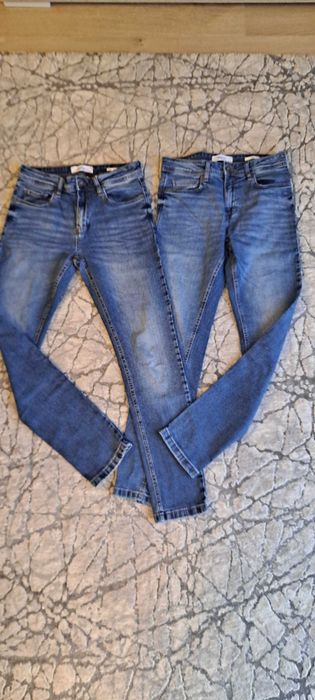 Spodnie jeansowe RES x 2, slim, rozmiar 28/32