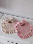 Zestaw dwa śliniaczki z opaskami baby shower prezent
