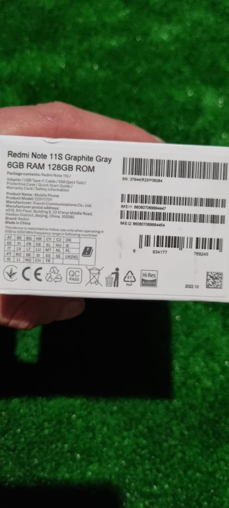 Xiaomi  Redmi 11s 6/128 NFC 
    Колір gray