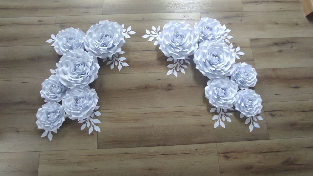 Róże Chanel 3D z papieru