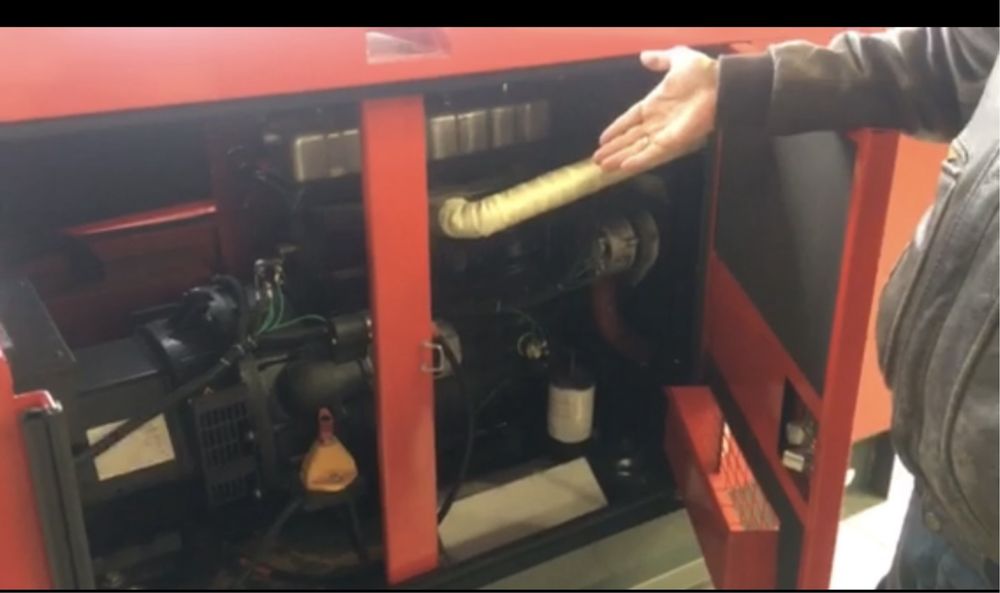 Дизельный генератор  с двигателем Ricardo   K4100D