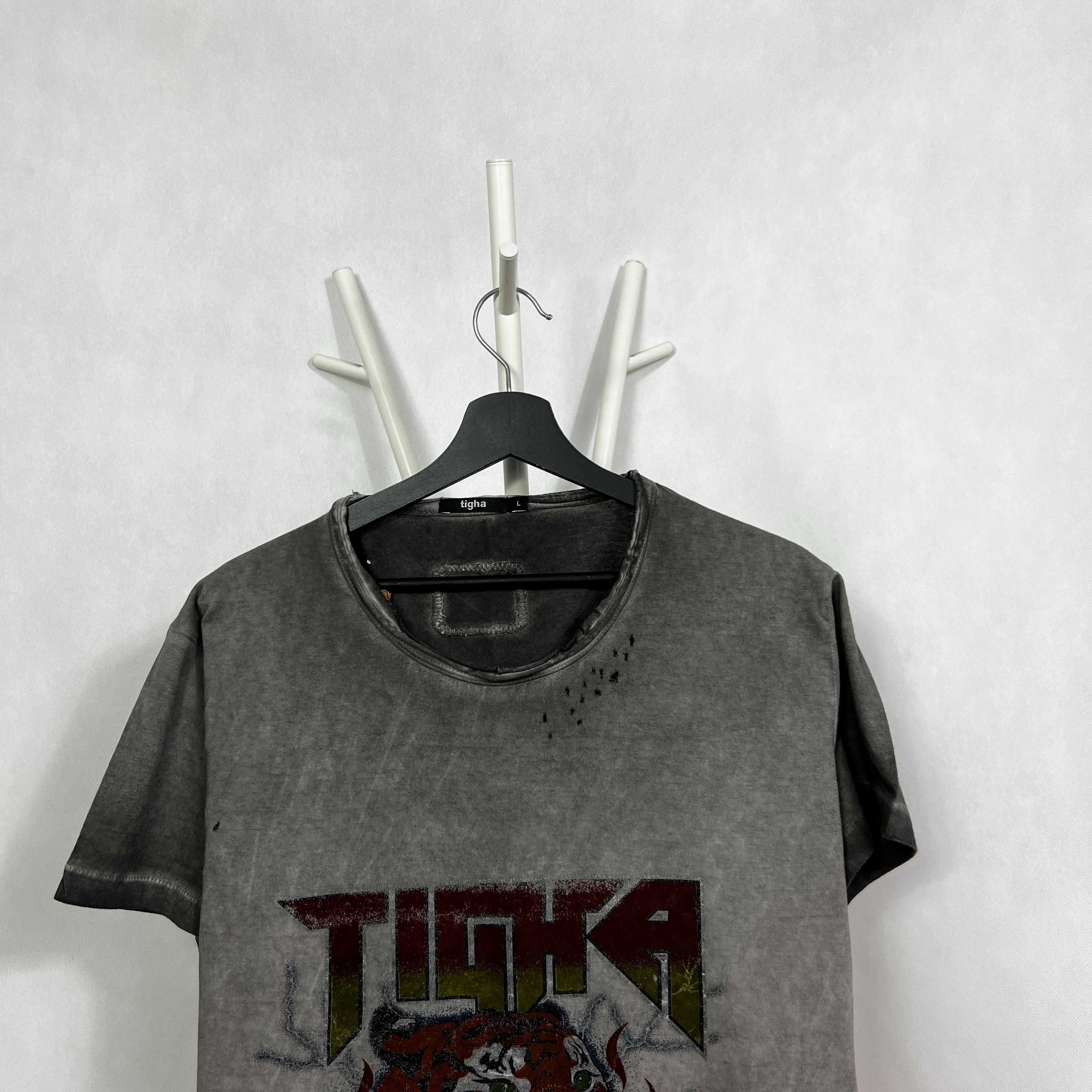 Koszulka z krótkim rękawem tee  t-shirt Tigha