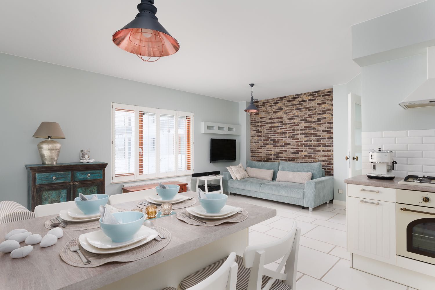 Apartament nad morzem Ustronie Morskie - taras, ogród