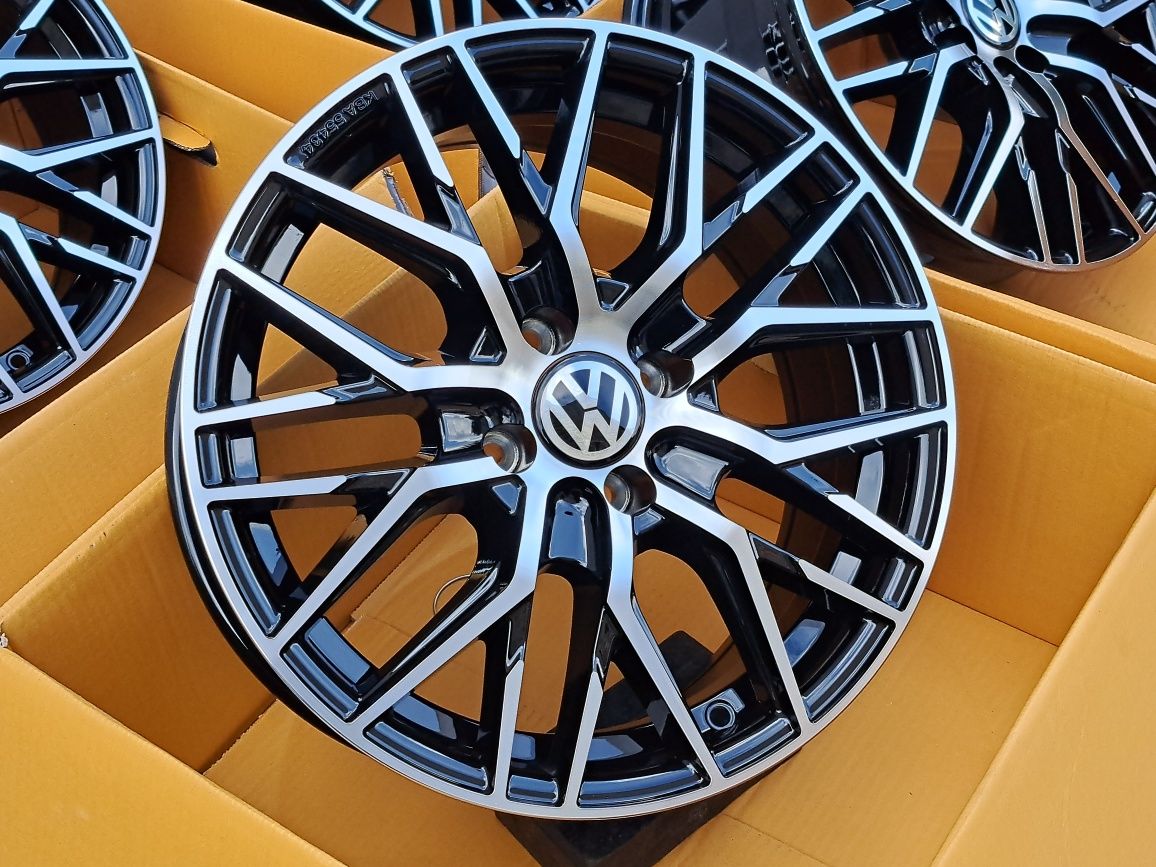 Alufelgi NOWE VW 16" 4x100 UP! Lupo Polo Golf 3 Grafit RS4 CNC