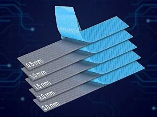 Termopad Thermalpad 100x15x0.5mm/ 1mm/ 2mm 6W/mK FV