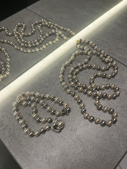 Рідкісне вінтажне перлинне намисто та браслет majorica, набір, лот