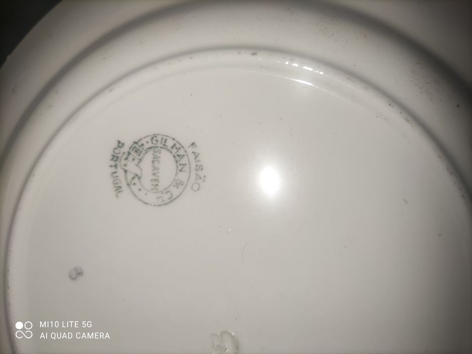 Pratos antigos faisão e chorão portugal