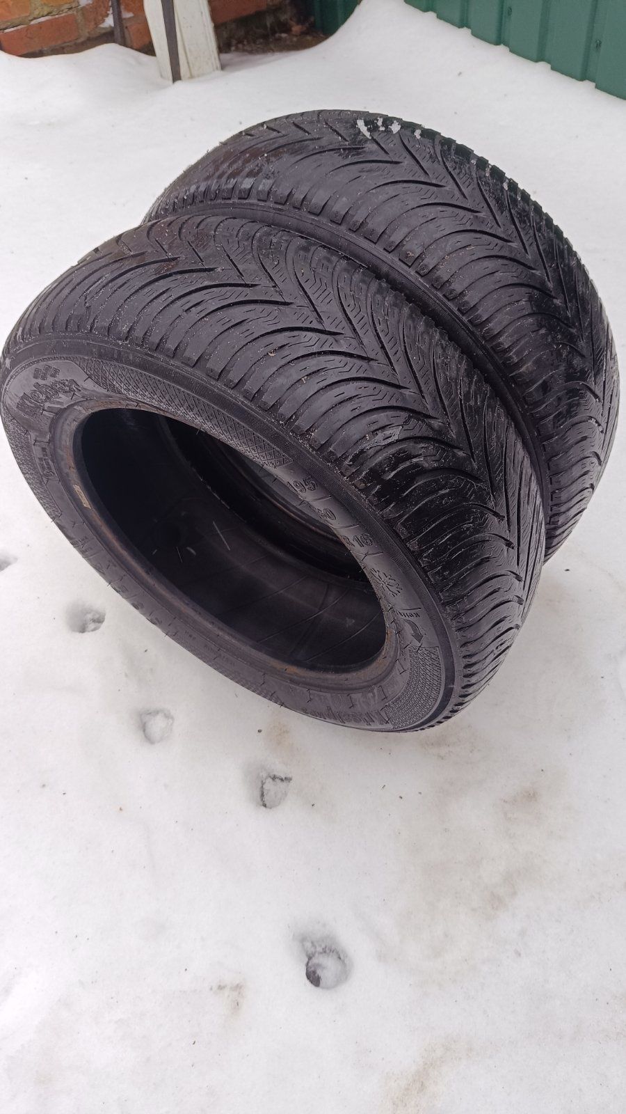 Шини Kleber Krisalp HP3 зима 2 штуки 2021 рік 195/60 R16 89H