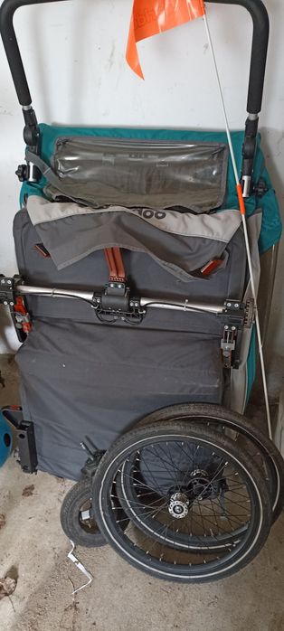 Przyczepka rowerowa dwuosobowa Qeridoo Sportex 2