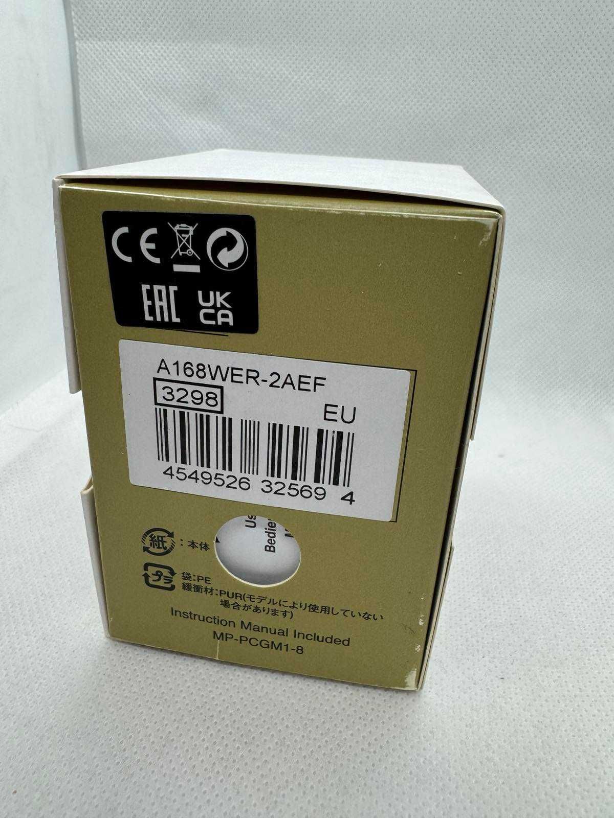 Casio A168WER-2AEF Мужские наручные часы НОВЫЕ!