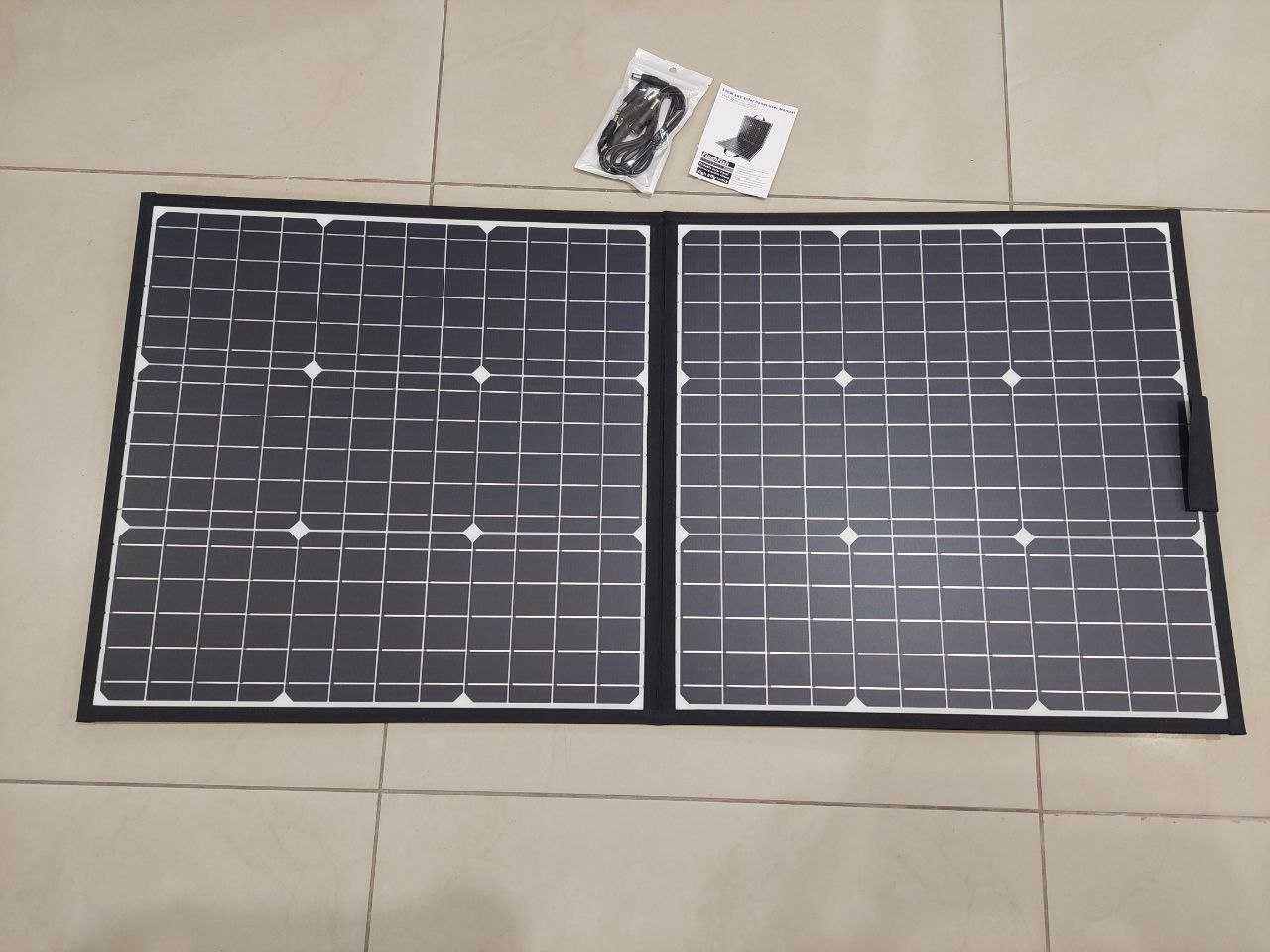 Сонячна панель FlashFish 100W, 18V (SP18V100W) чорна
