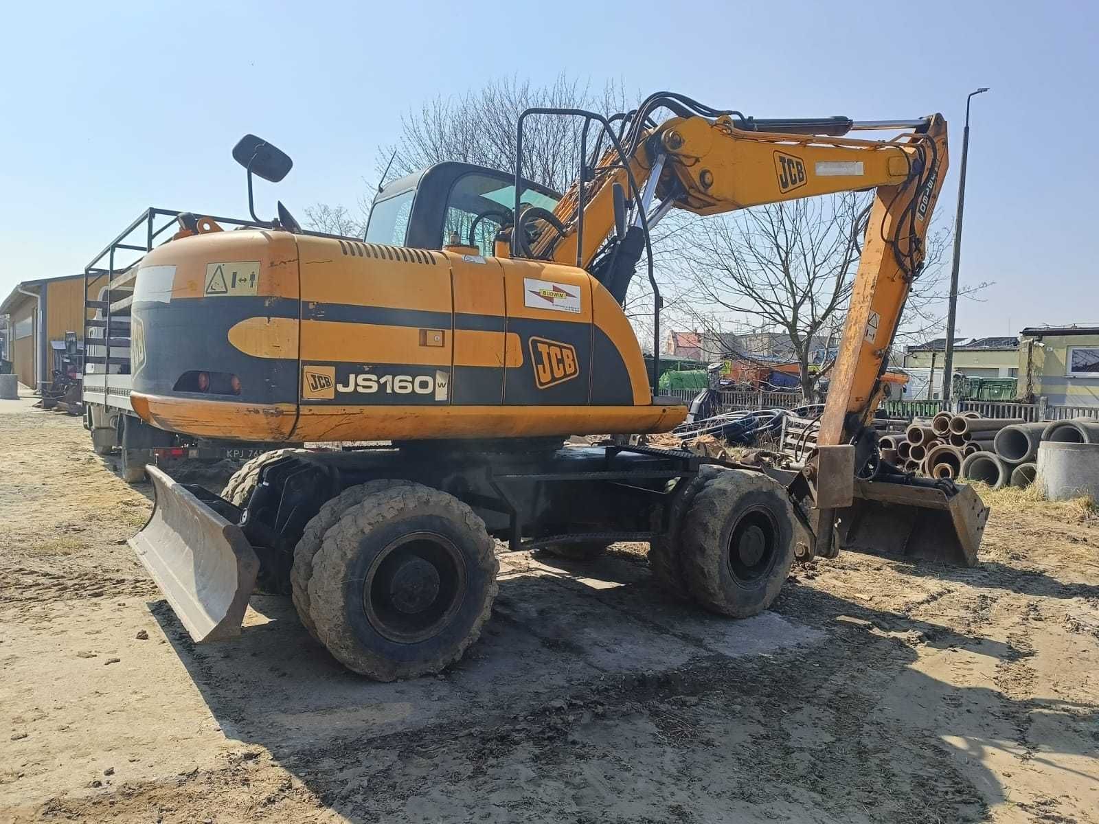 Sprzedam koparkę kołową JCB JSW160