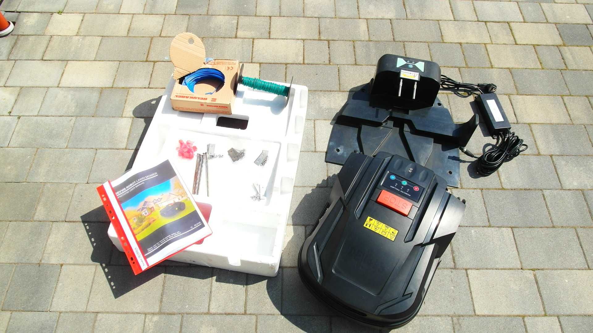Robot koszący DEVVIS H750T pełen automat, sterowanie z aplikacji