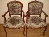 Stylizowane fotele tapicerowane 190 zł za sztukę .
