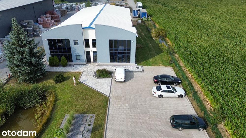 Hala magazynowo-produkcyjna 500 m² z biurem, Krępice DK94