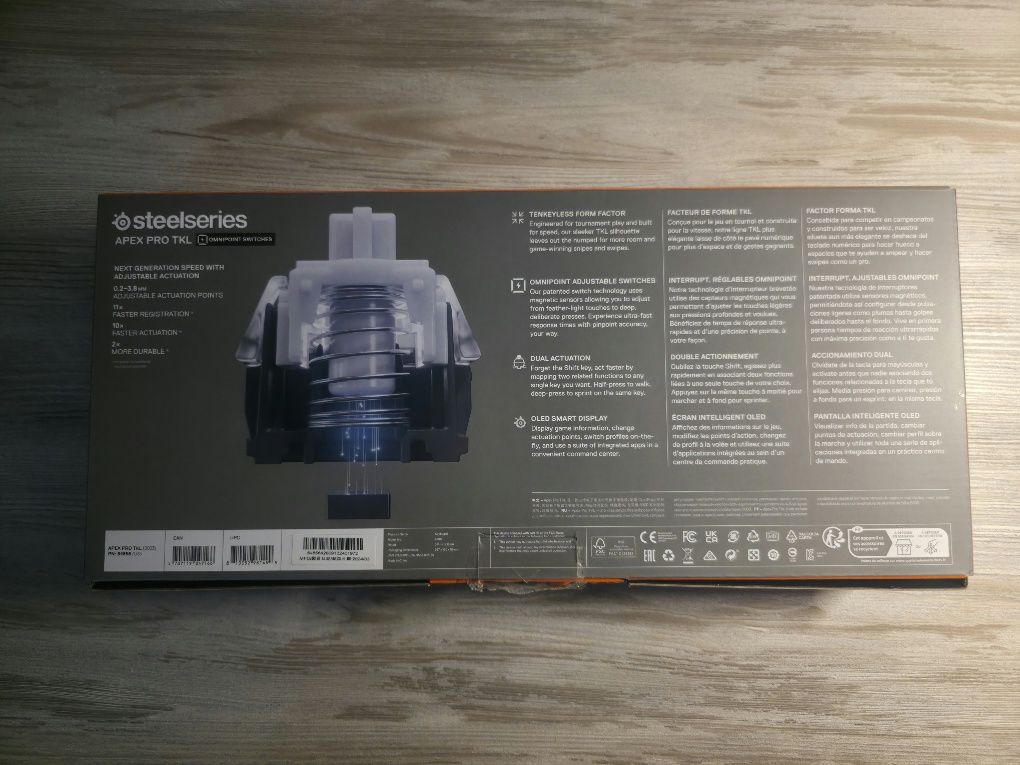 Klawiatura Steelseries Apex Pro Tkl 2023 na Gwarancji. Okazja!!!