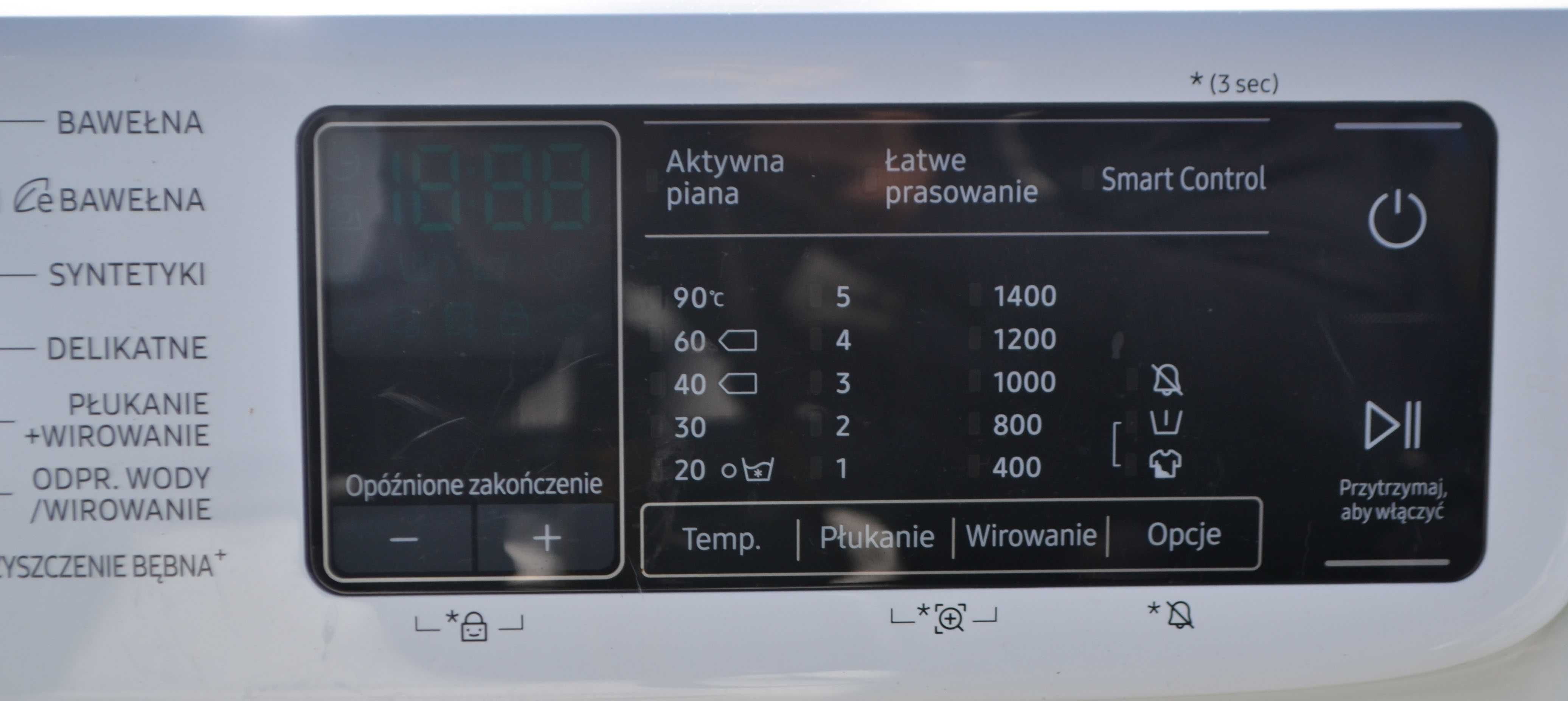 Pralka Samsung WW90M6440PW 9kg. 1400obr. QUICK Drive Ecobubble