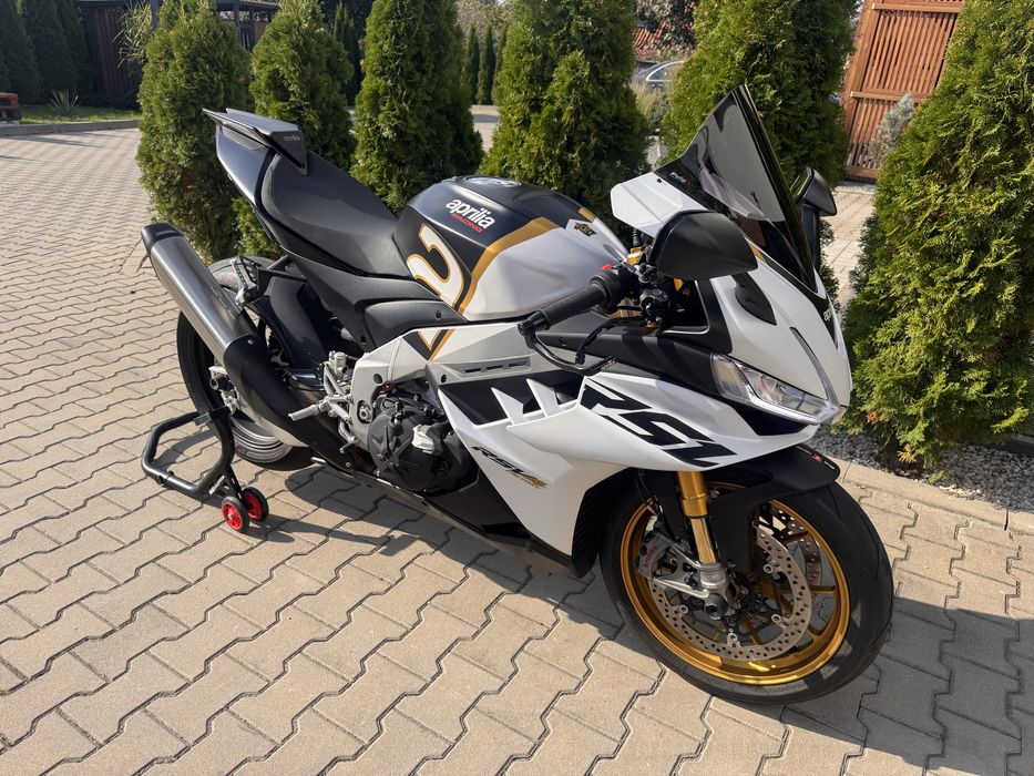 Aprilia RSV4 1100 Factory Ultra Gold 2024 - Stan Idealny - piękne moto