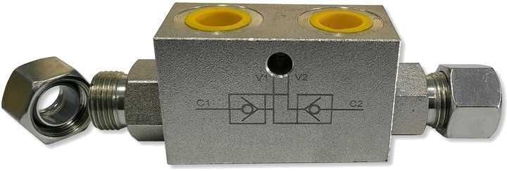 Siłownik CJ2F 63x36 800 z zaworem blokada 1/2'' [7644]