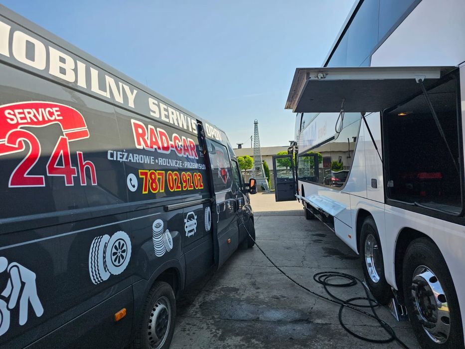 Mobilny Serwis Opon TIR Rolnicze Osobowe Sępólno Krajeńskie 24h