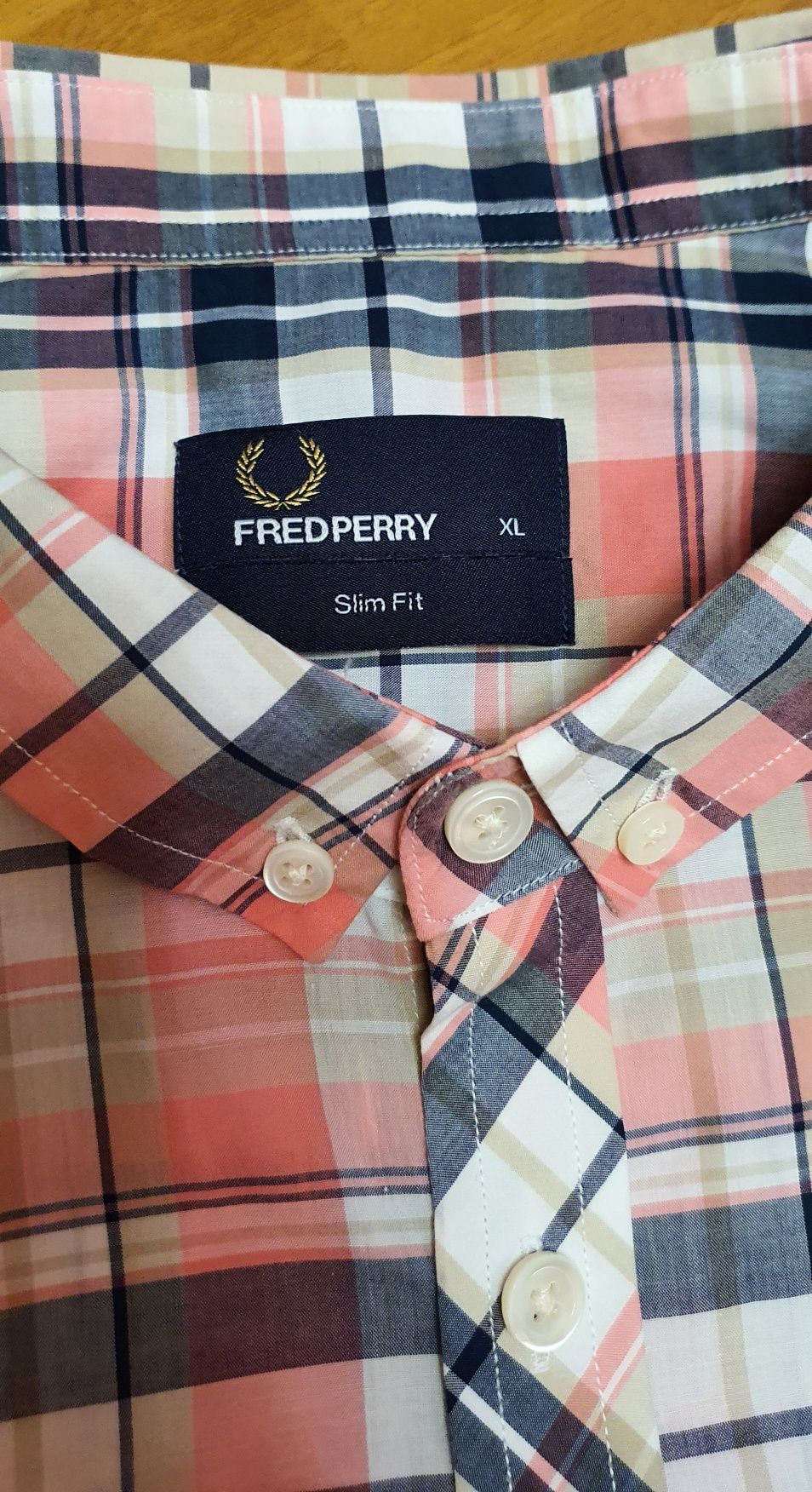 Тенниска рубашка сорочка Fred Perry p.XL