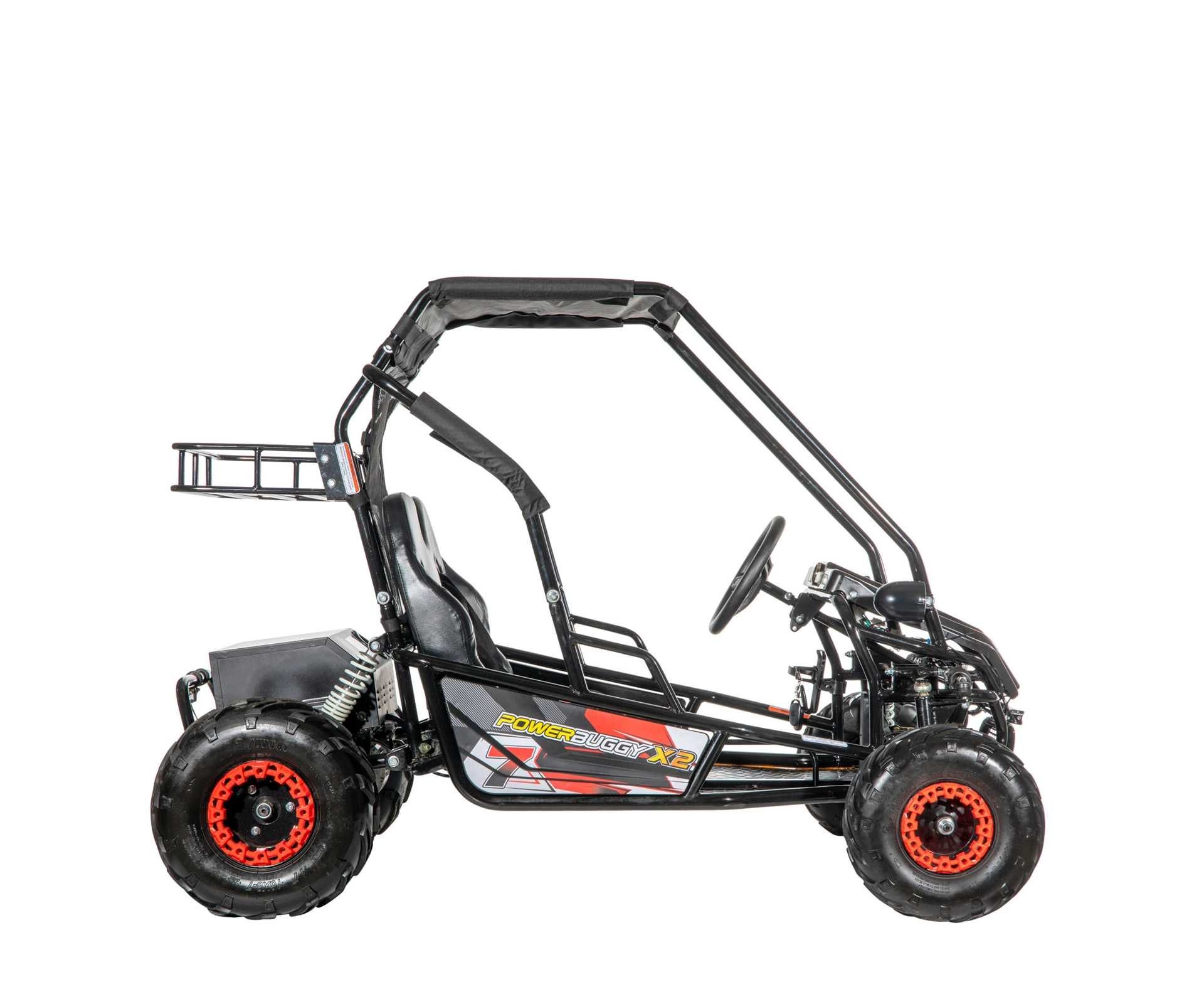 Dwuosobowe elektryczne mini buggy - POWER BUGGY X2 - 1500W - 40km/h