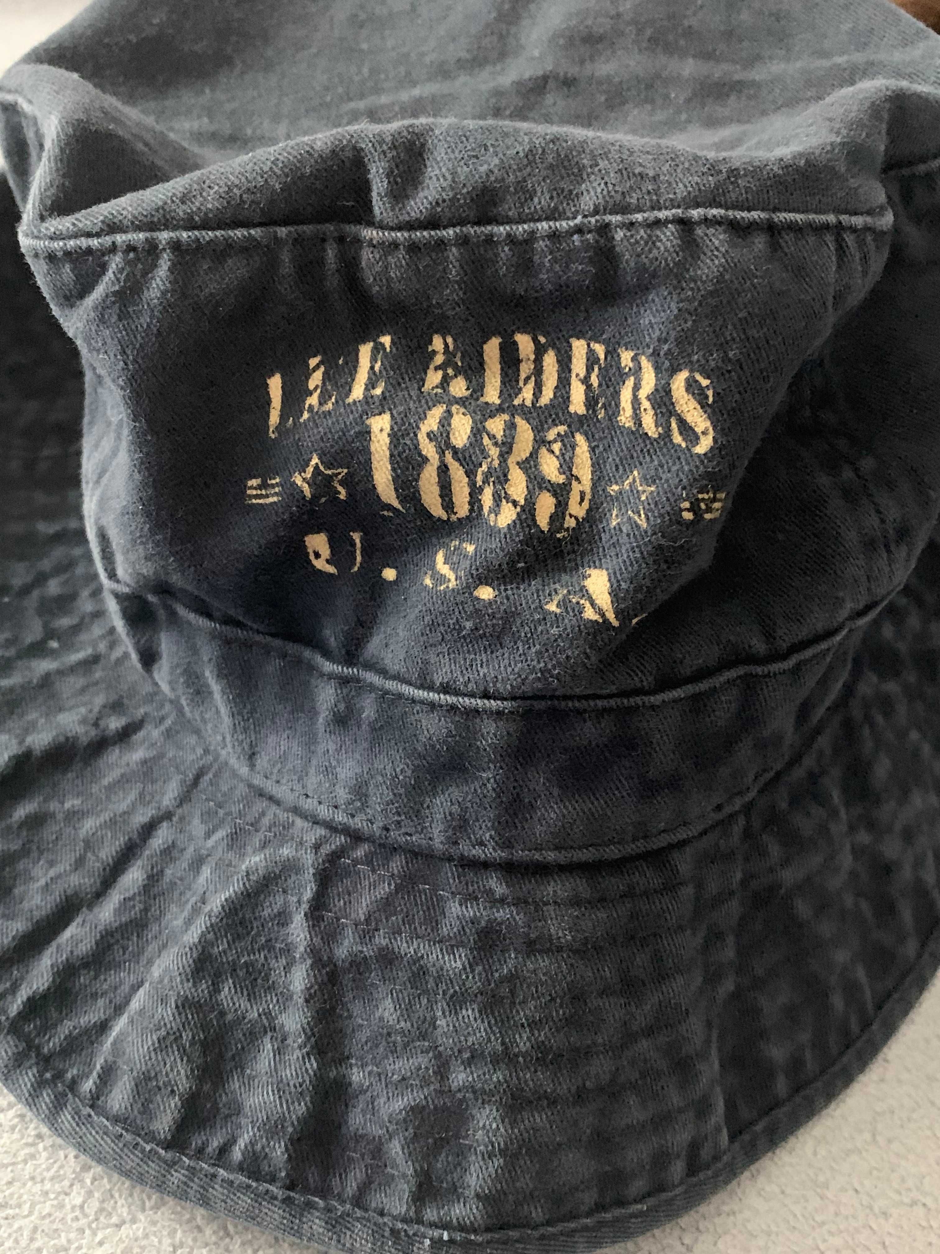 LEE bucket hat granatowy