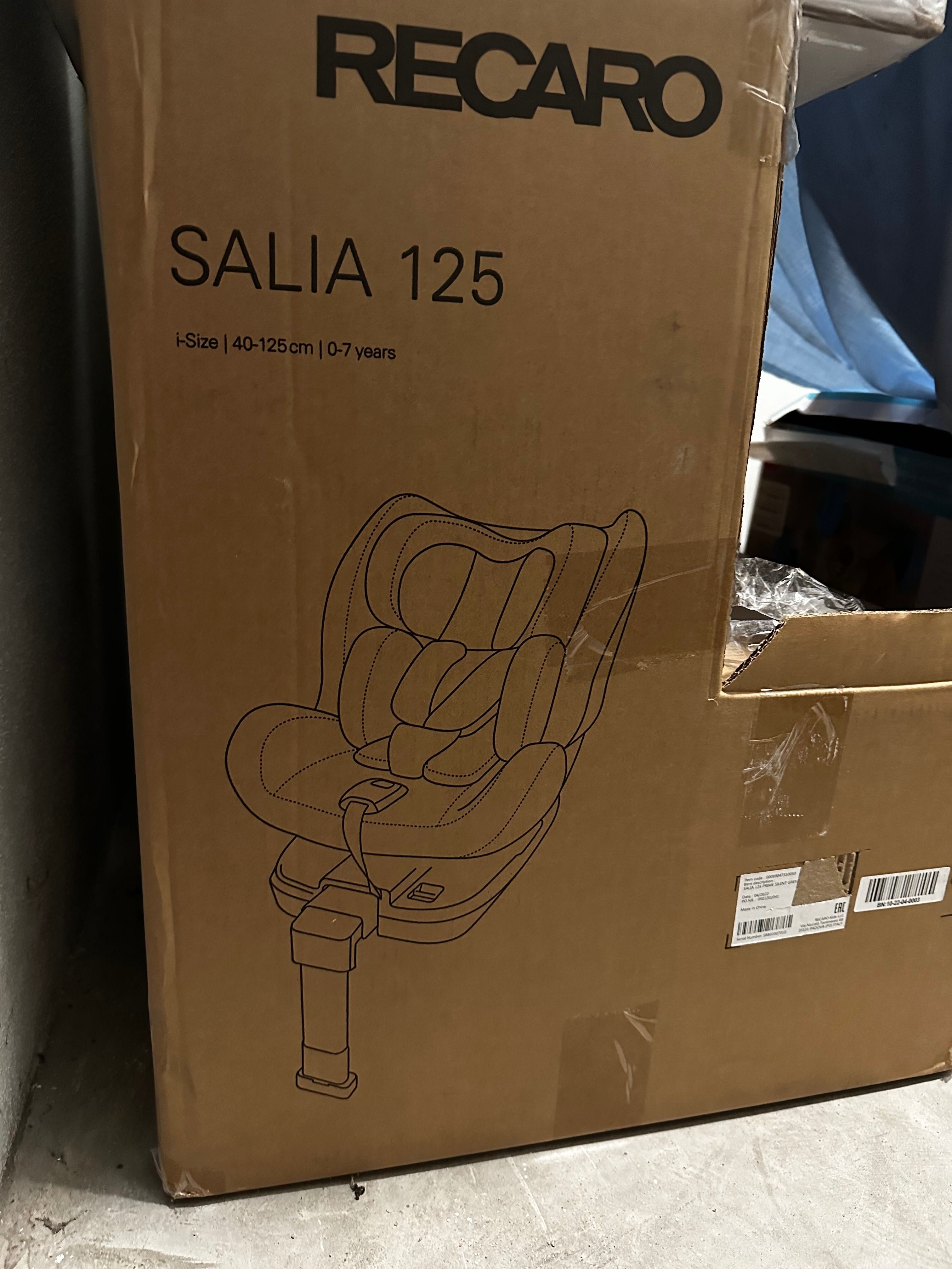 Cadeira auto recaro salia 125