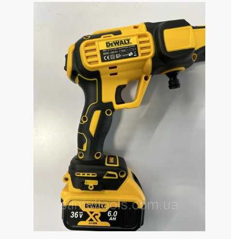 Минимойка аккумуляторная Dewalt DXR 911, 36 в, 6 Ач, 2 аккум, кейс