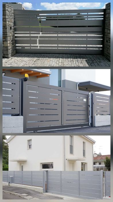 BRAMA NA WYMIAR suwana / skrzydłowa + MONTAŻ + szybki termin + AUTOMAT