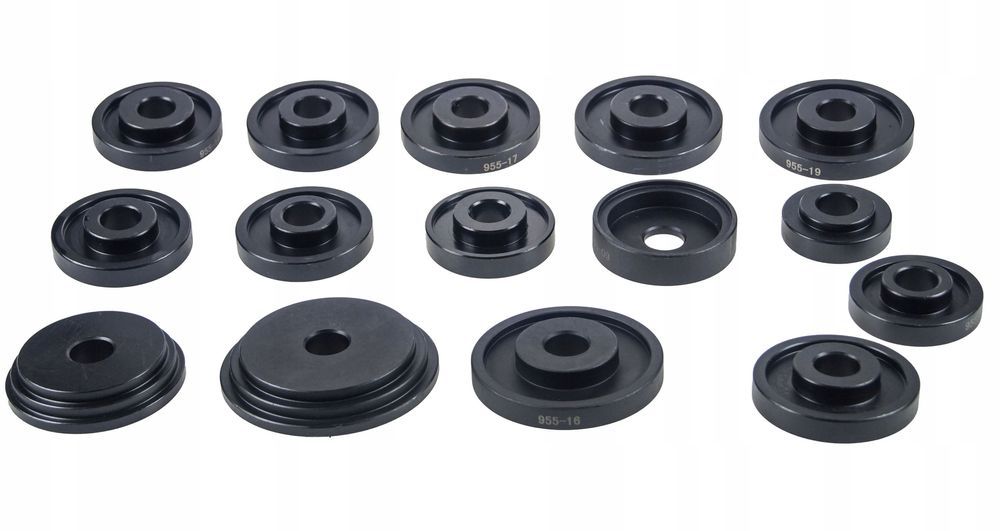 Ściągacz Tulei Łożysk Adaptery Prasy 56-88Mm Black