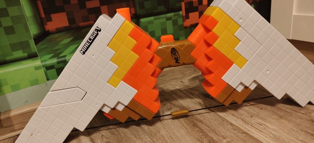 Minecraft łuk automatyczny, NERF, wyrzutnia, pistolet