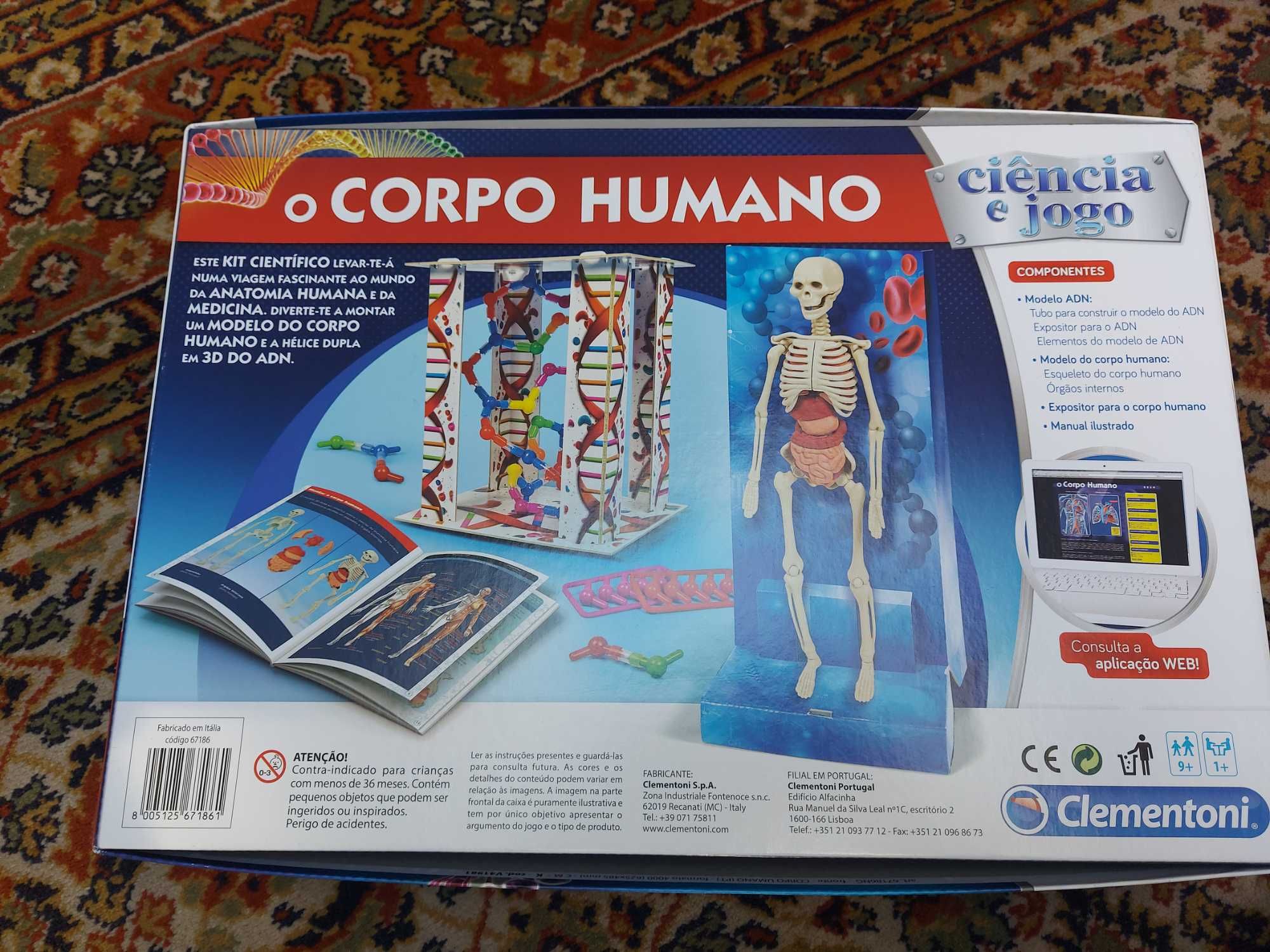 O corpo humano ciência e jogo