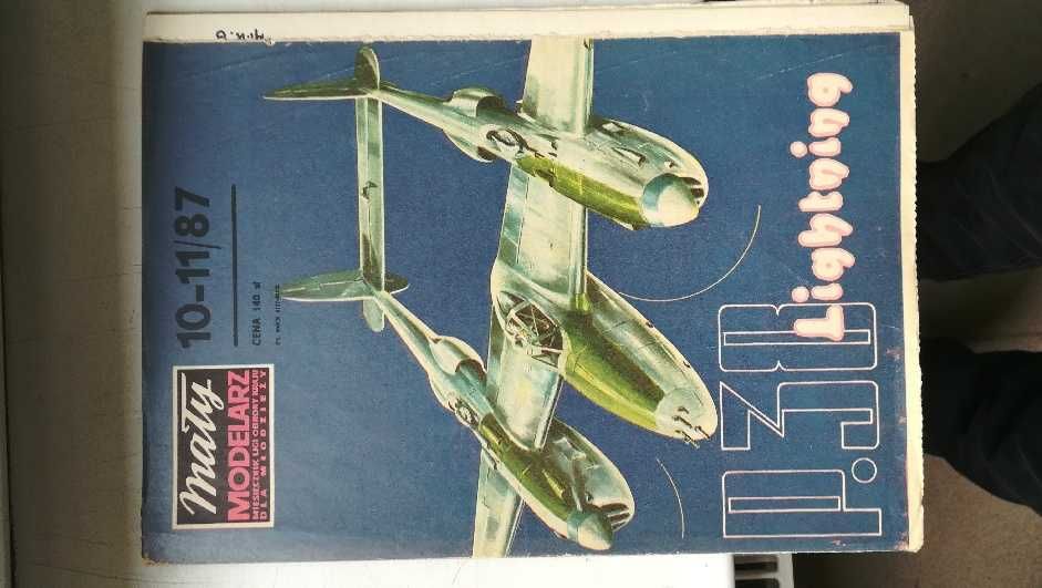 Mały modelarz 10-11/87 P-38 Lockheed Lightning
