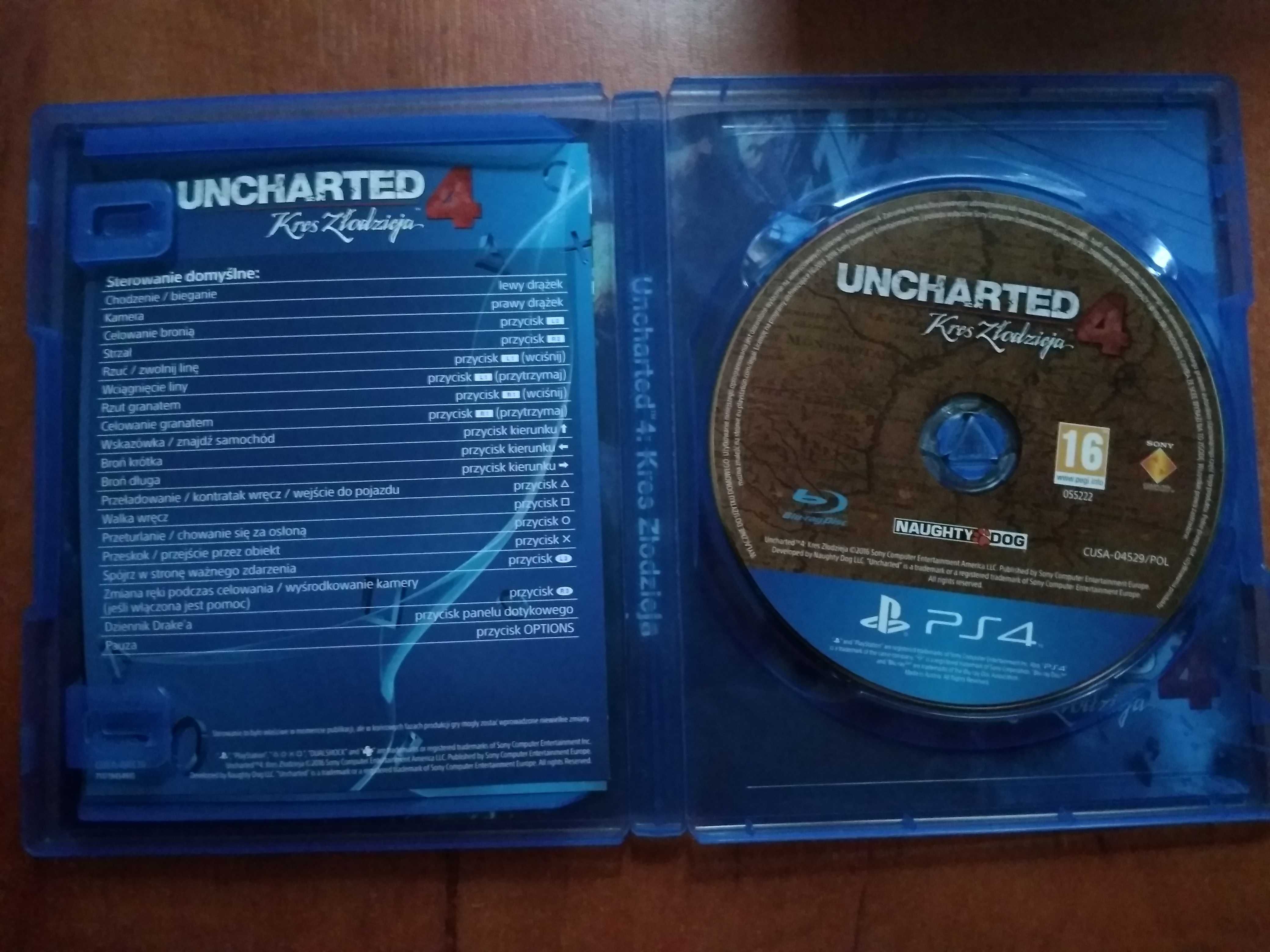 Uncharted 4: Kres Złodzieja PS4