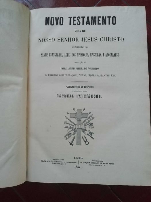 Bíblia Sagrada (4 Volumes) - 1852