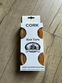 Owijka korkowa szosowa pomarańczowa Arundel Bar Tape Synth. Gecko gel