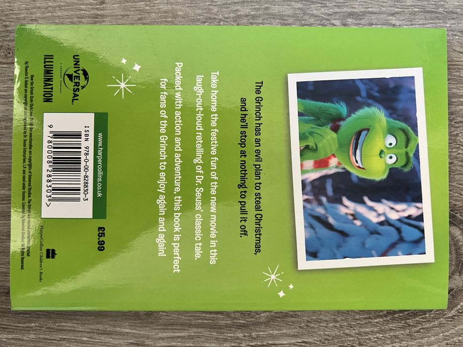 Livro Grinch o Filme